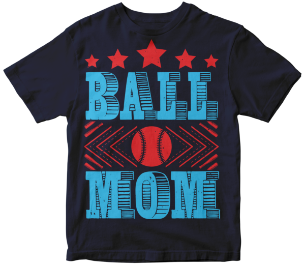 BALL MOM Round Neck T-shirt for men